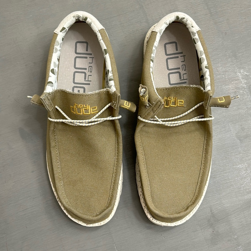 New size 10 Hey Dude shoes.